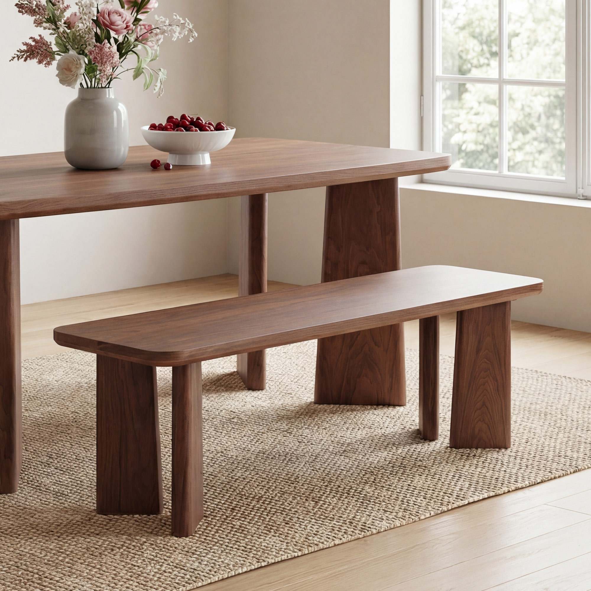 Rectangle Dining Bench