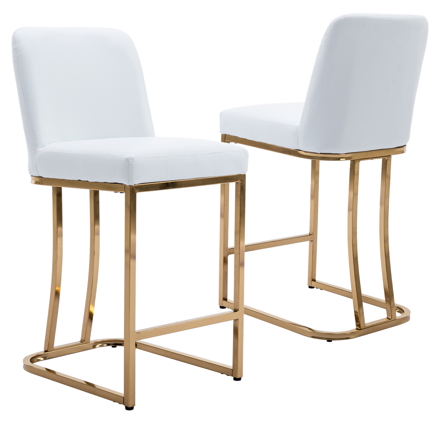 Square Counter & Bar Stools (Set of 2)