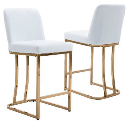 Square Counter & Bar Stools (Set of 2)