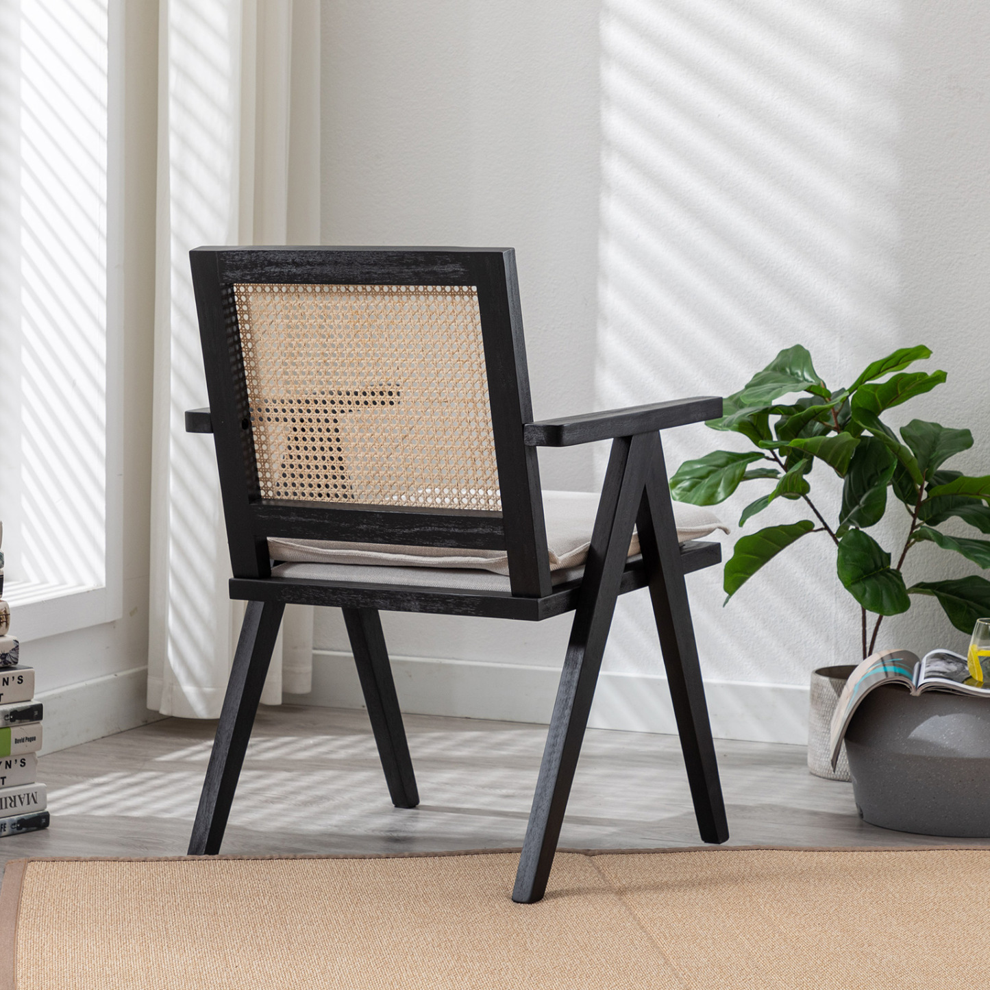 Cross Cane Armchair