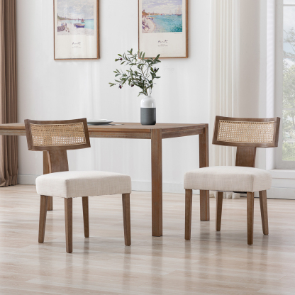 Payson Cane Dining Chairs (Set of 2)