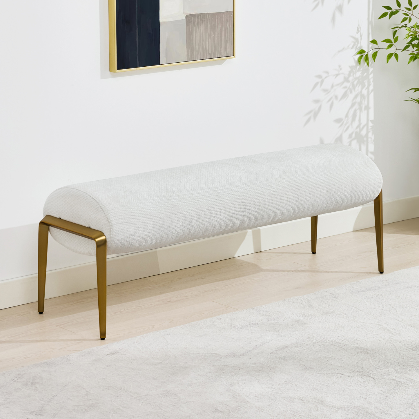 Berlin Chenille Bench