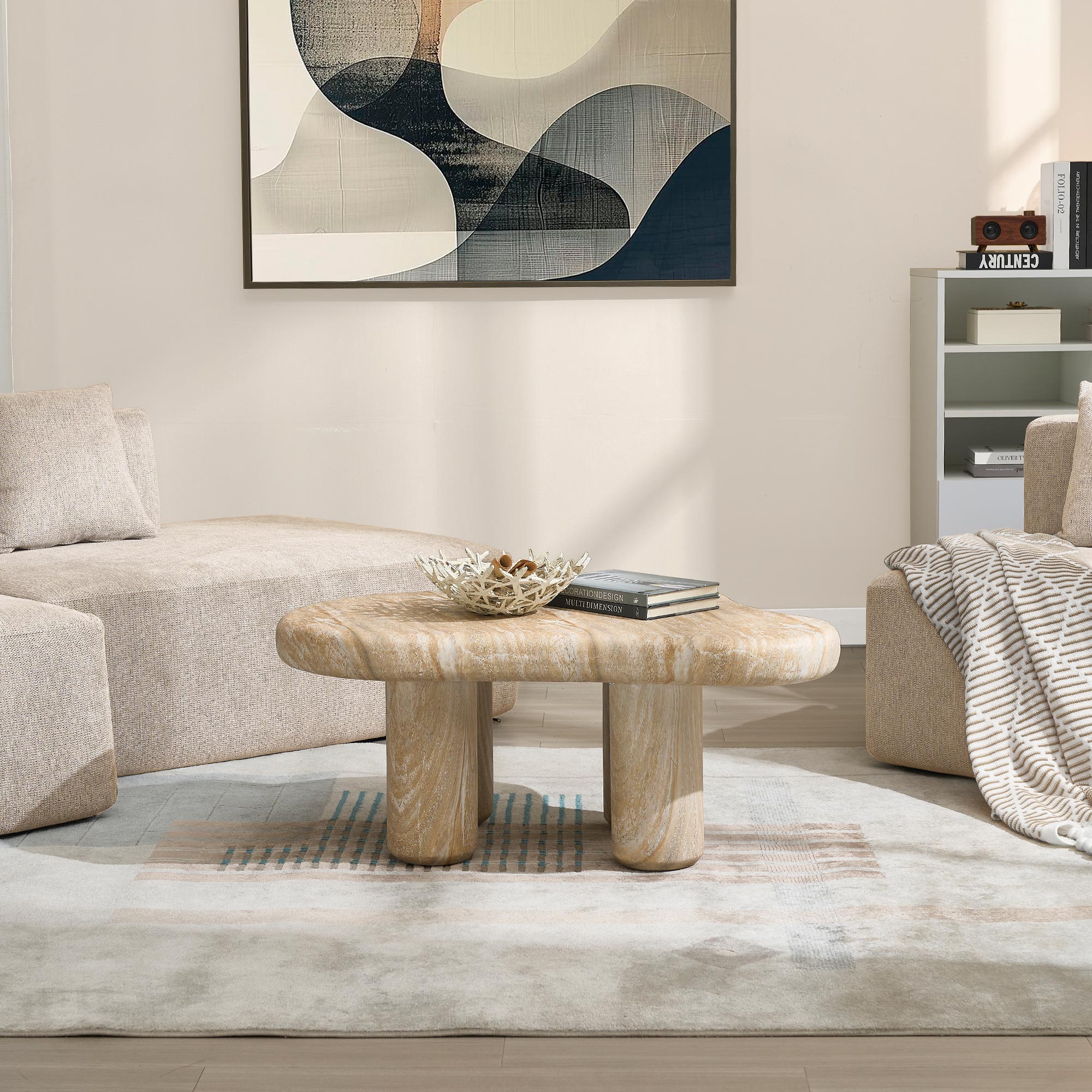 Olivia Stone Coffee Table