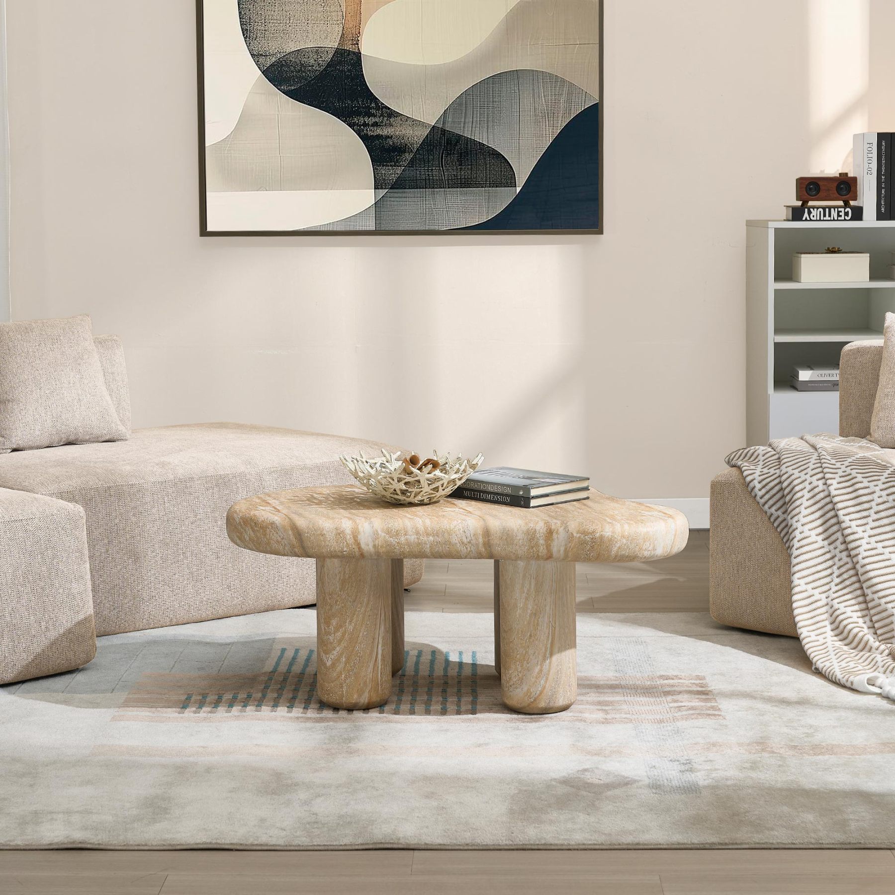 Olivia Stone Coffee Table