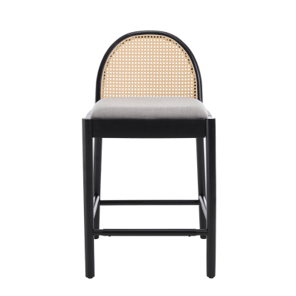 Salem Rattan Bar Stools (Set of 2)