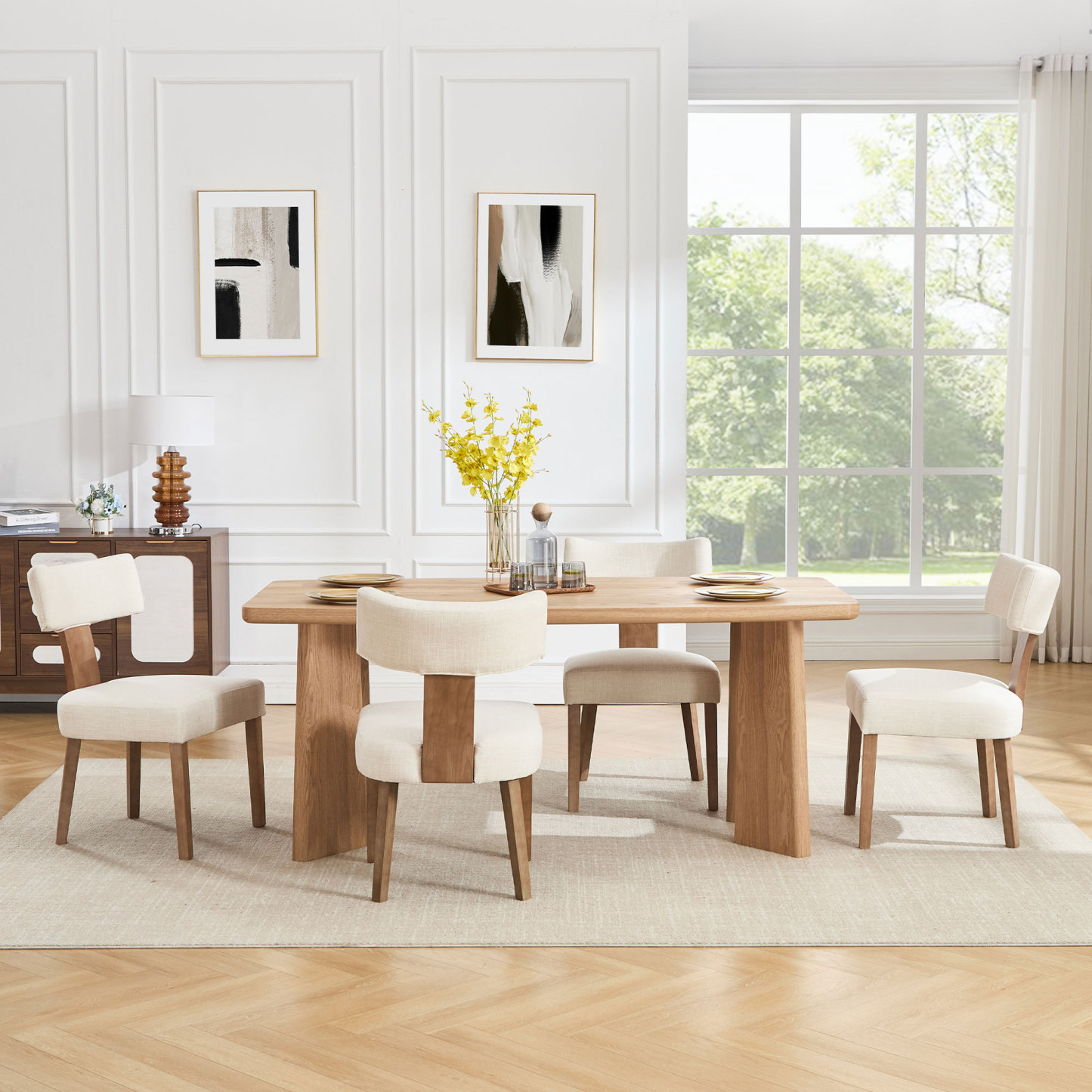 71 '' Rectangle Dining Table Set