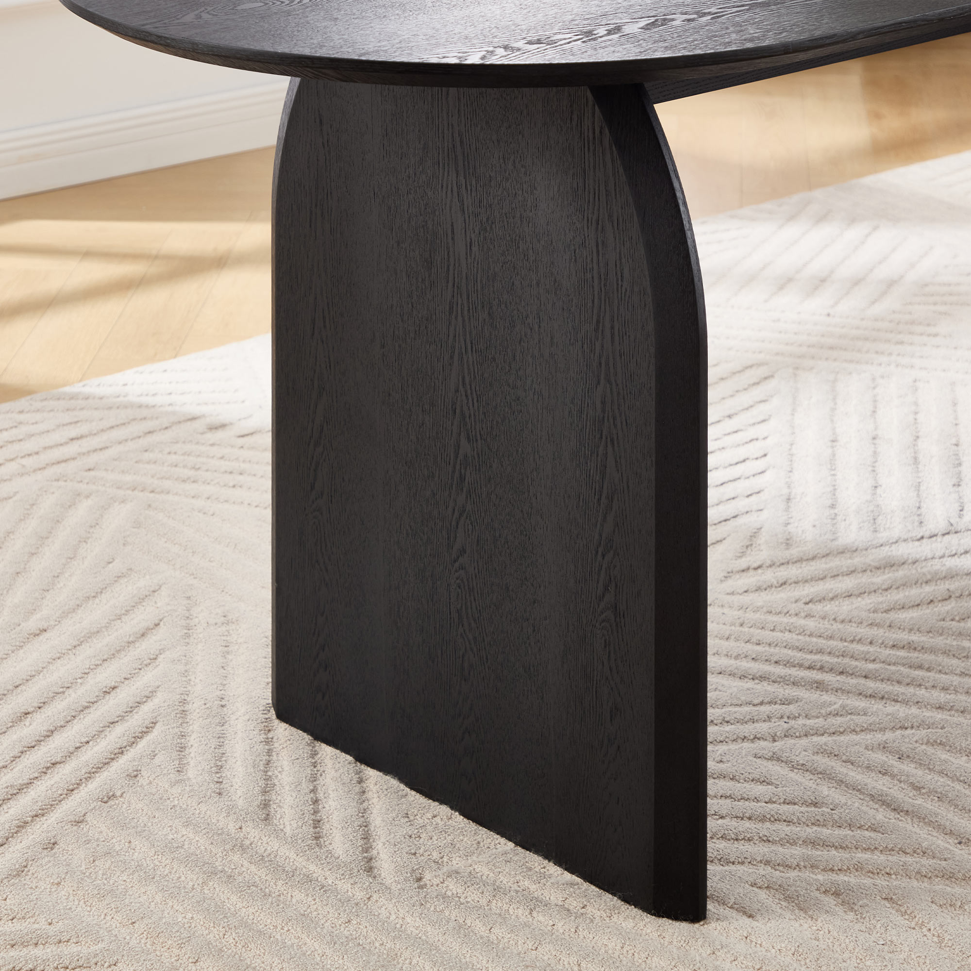 Birch Oval Dining Table Set