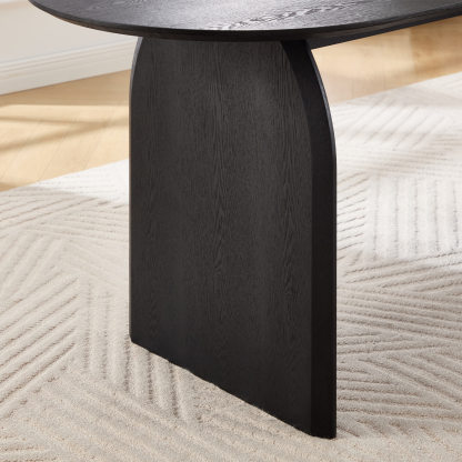 Birch Oval Dining Table Set