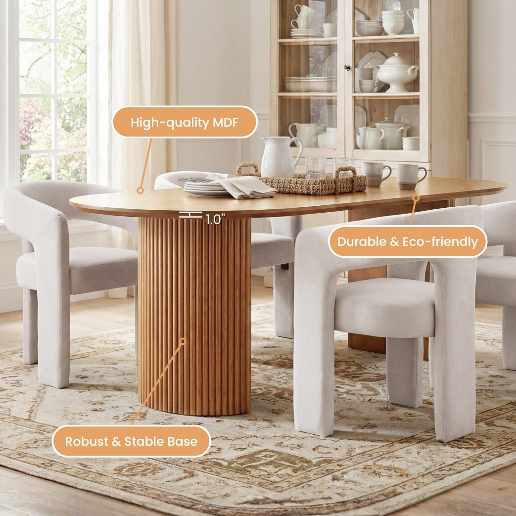 Payson Dining Table With Dove Chairs Set