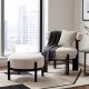 Dawson Modern Minimalist Armchair