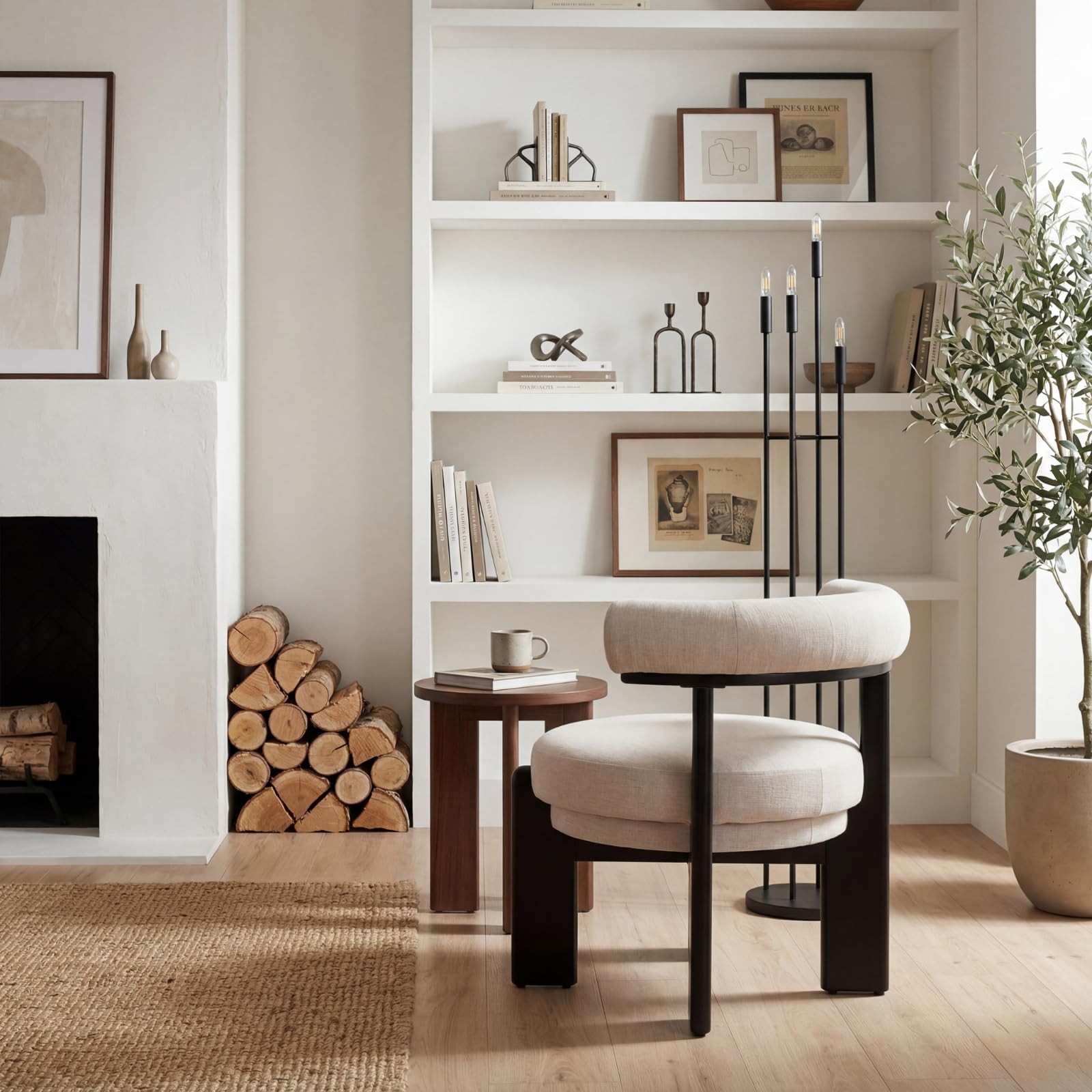 Dawson Modern Minimalist Armchair