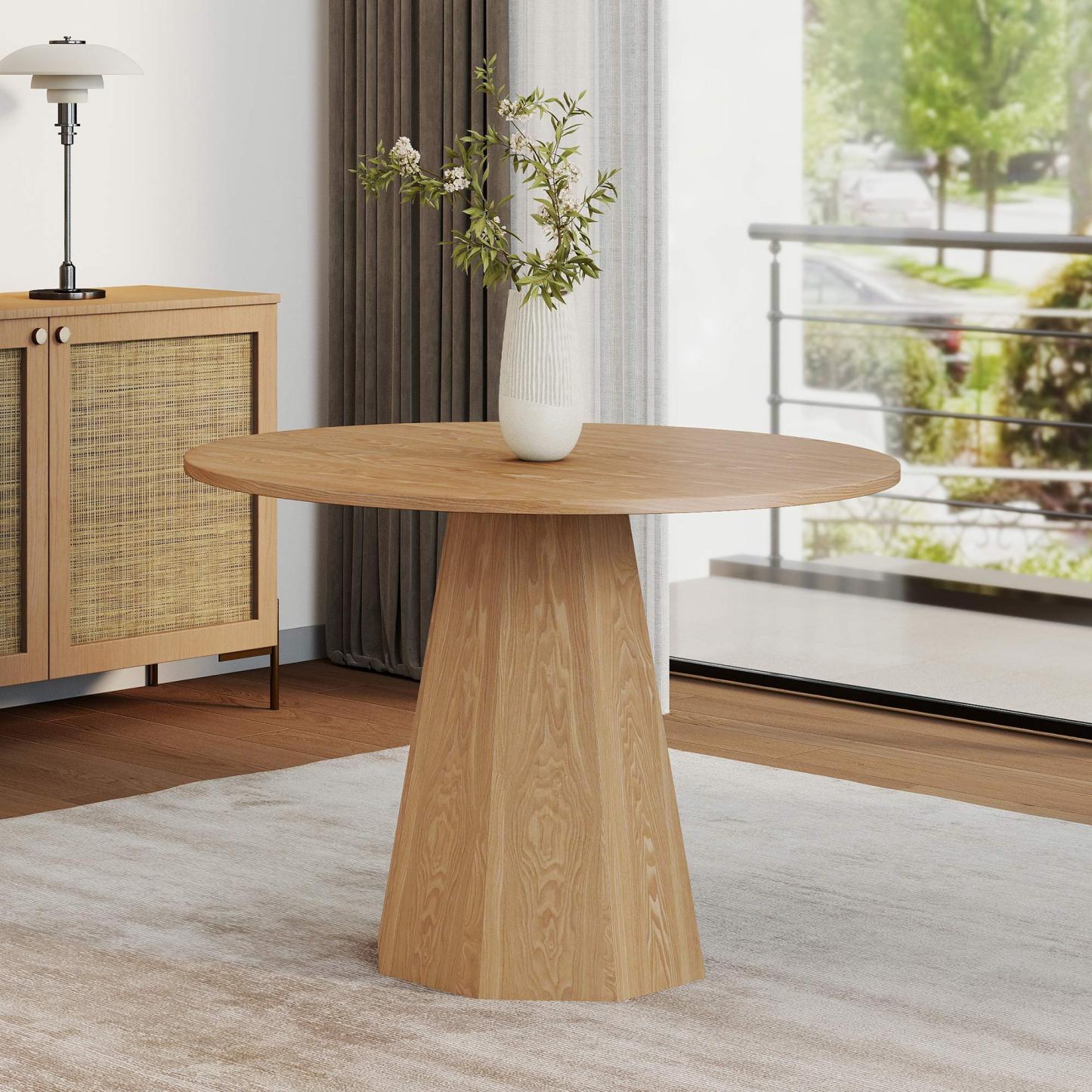 Clark 39" Round Modern Dining Table Set