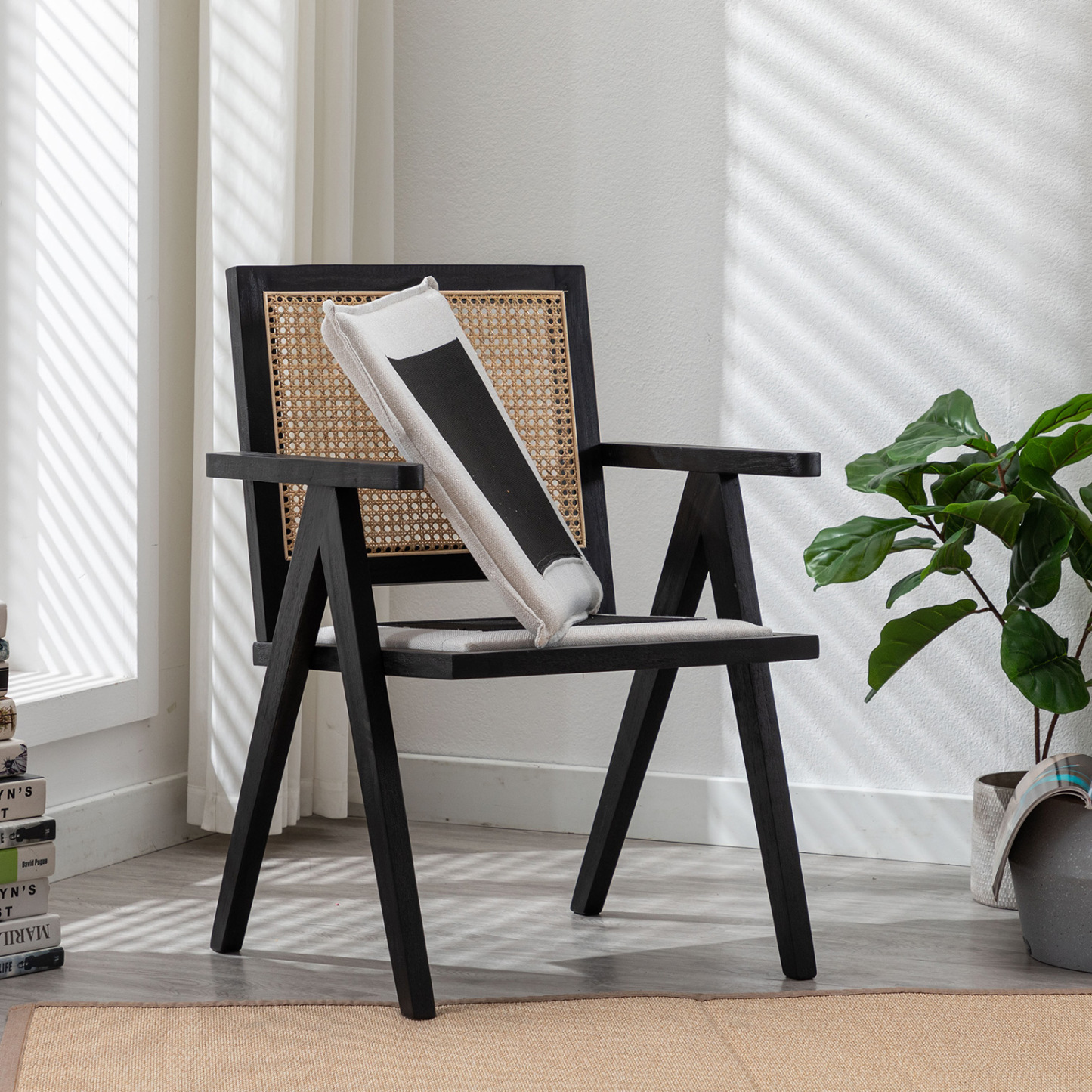 Cross Cane Armchair