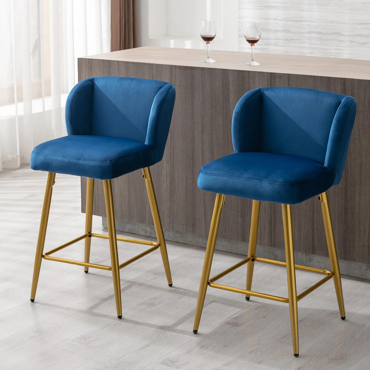 Ember Counter & Bar Stools (Set of 2)