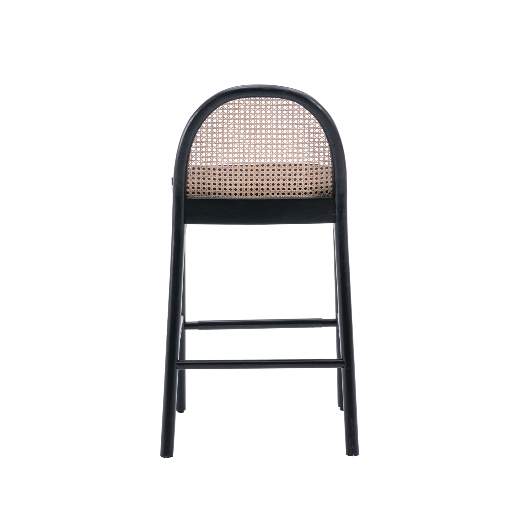 Salem Round Rattan Bar Stools (Set of 2)