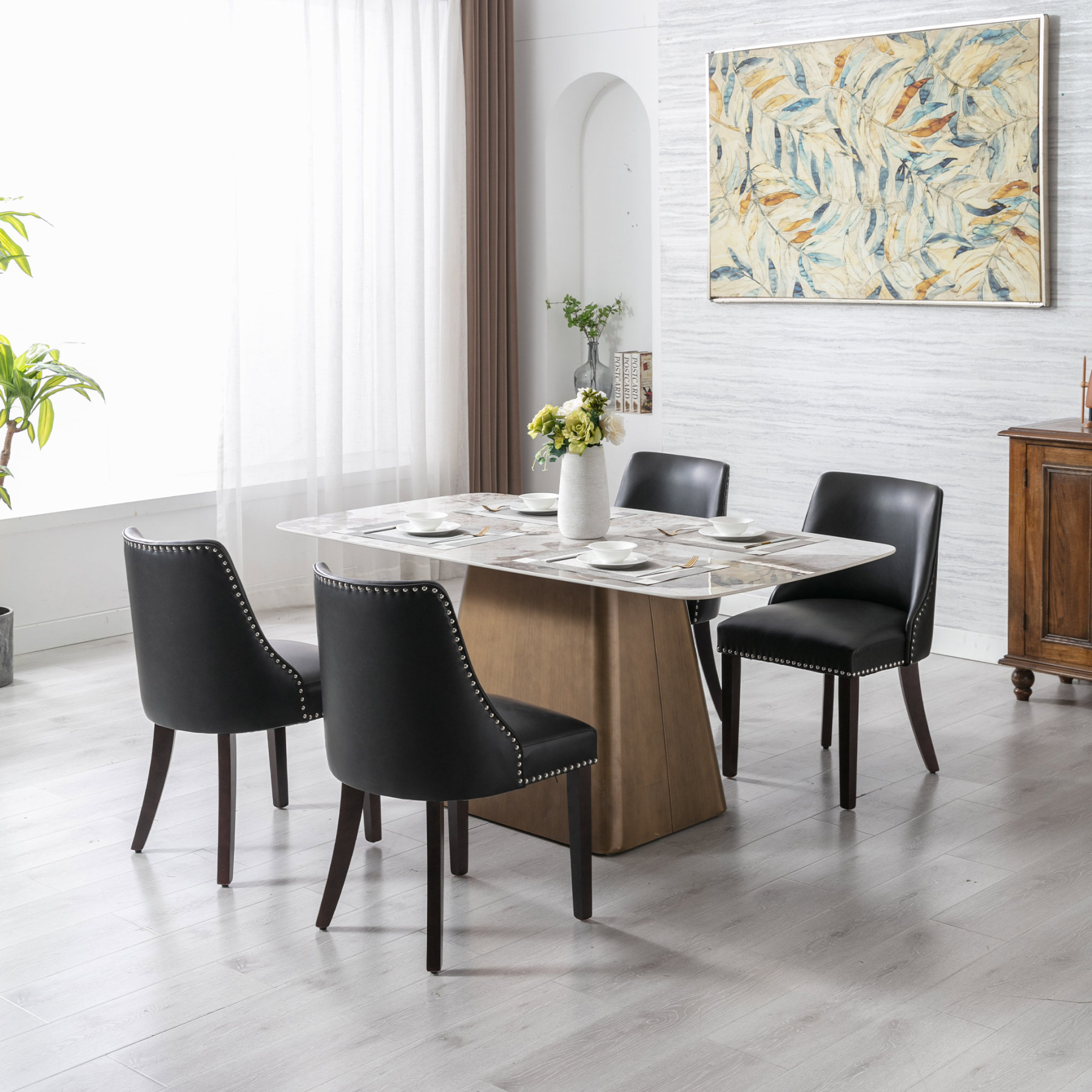 Eloise Linen Dining Chairs (Set of 2)
