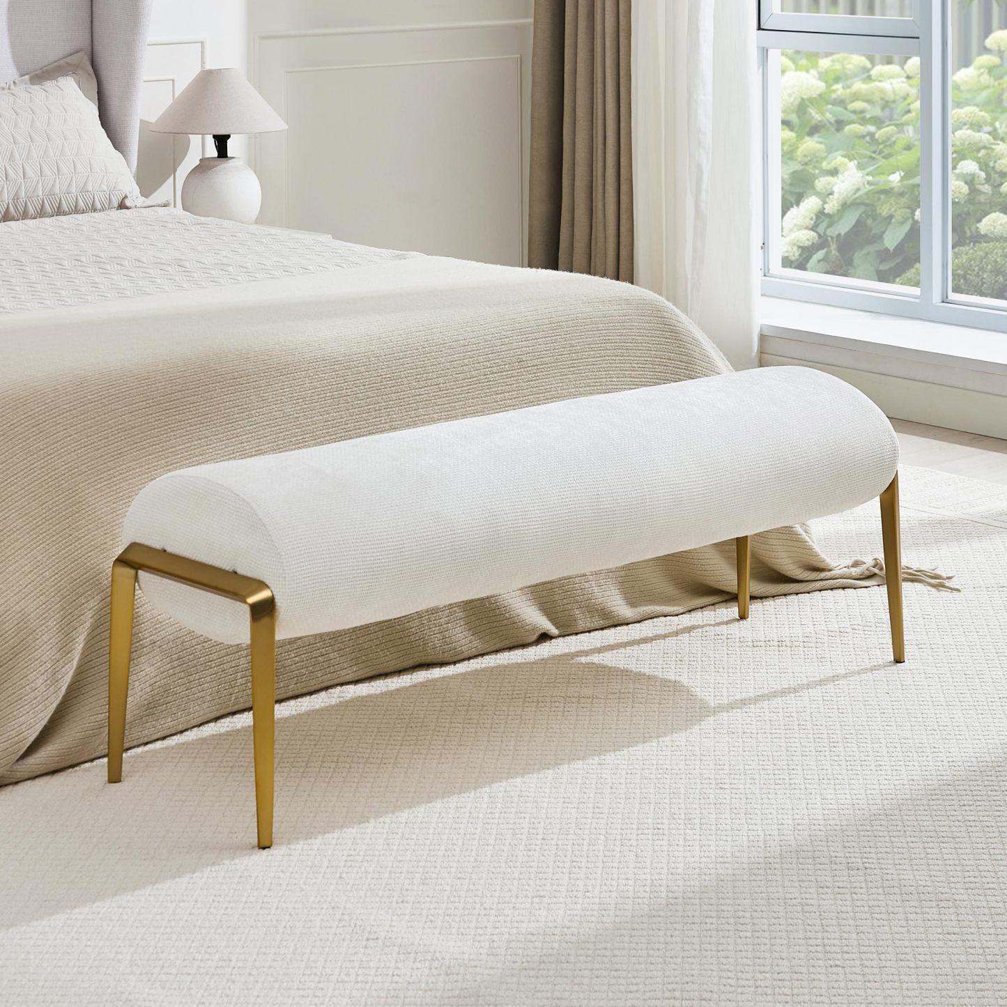 Berlin Chenille Bench