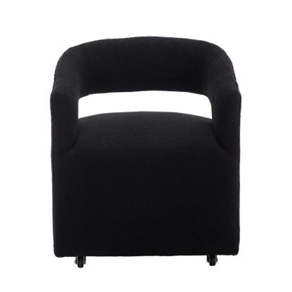 Barrel Rolling dining chair