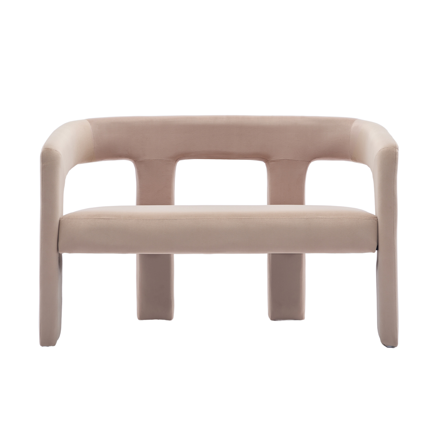 Dove 47'' Bench with Back