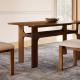 Leon Wooden Dining Table 63''