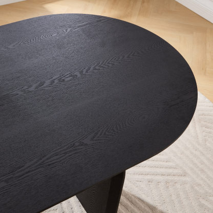 Birch Oval Dining Table Set