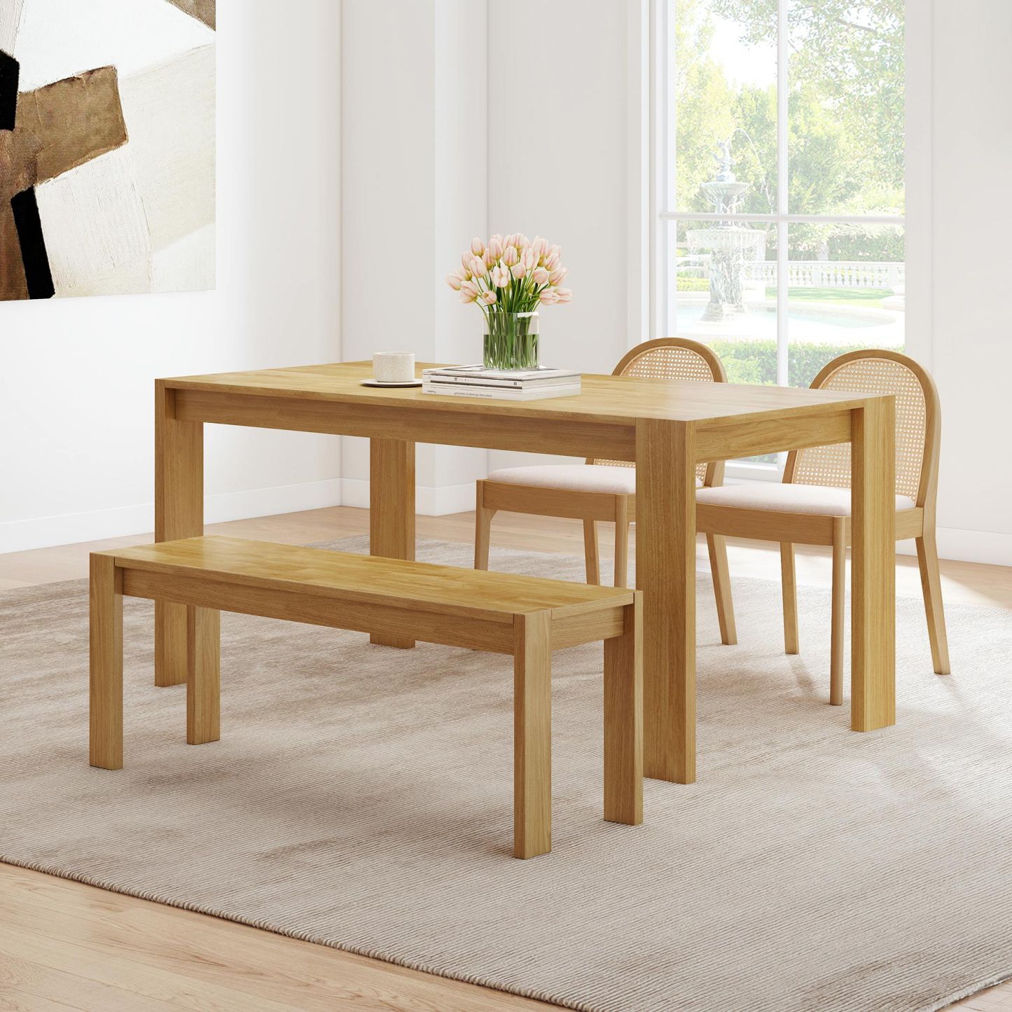 Mason Dining Table Set For 4-6
