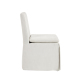 Kevin Mid-Century Dining Chair with Washable Slipcover (Set of 2)