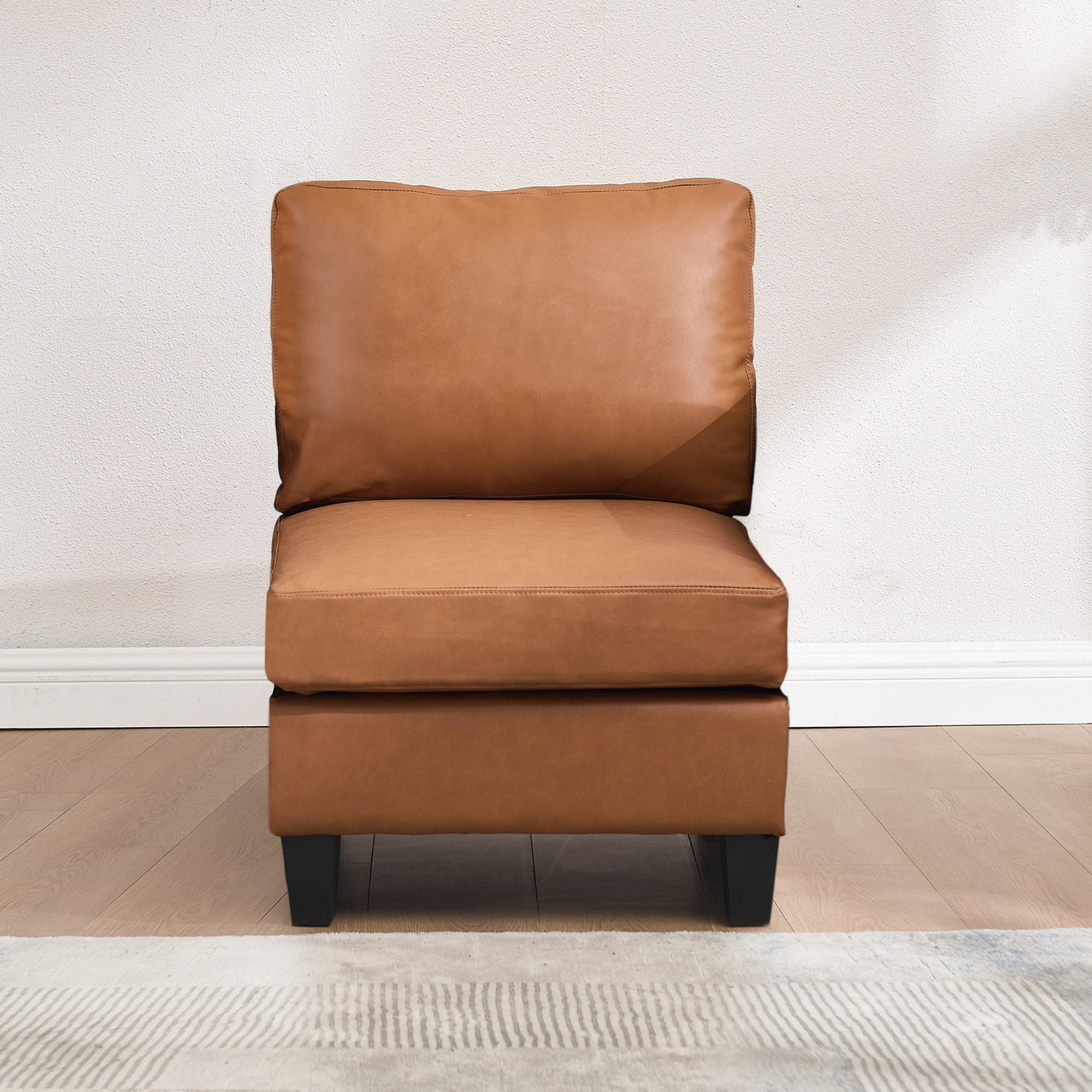 Dallas Ottoman/ Armless Chair