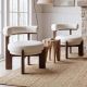 Dawson Modern Minimalist Armchair