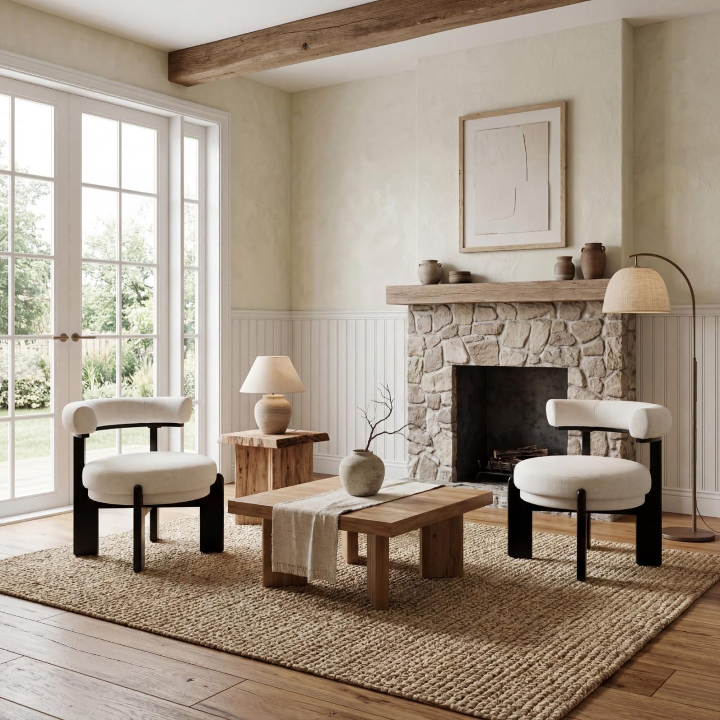 Dawson Modern Minimalist Armchair