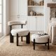 Dawson Modern Minimalist Armchair