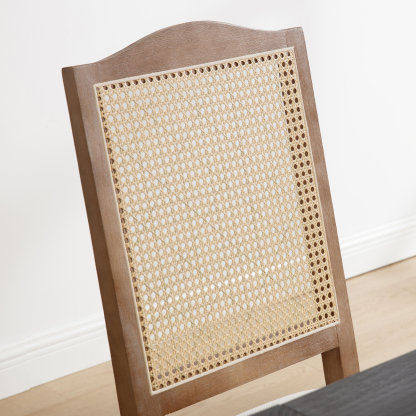 Harvey Cane Back Dining Chairs (Set of 2)