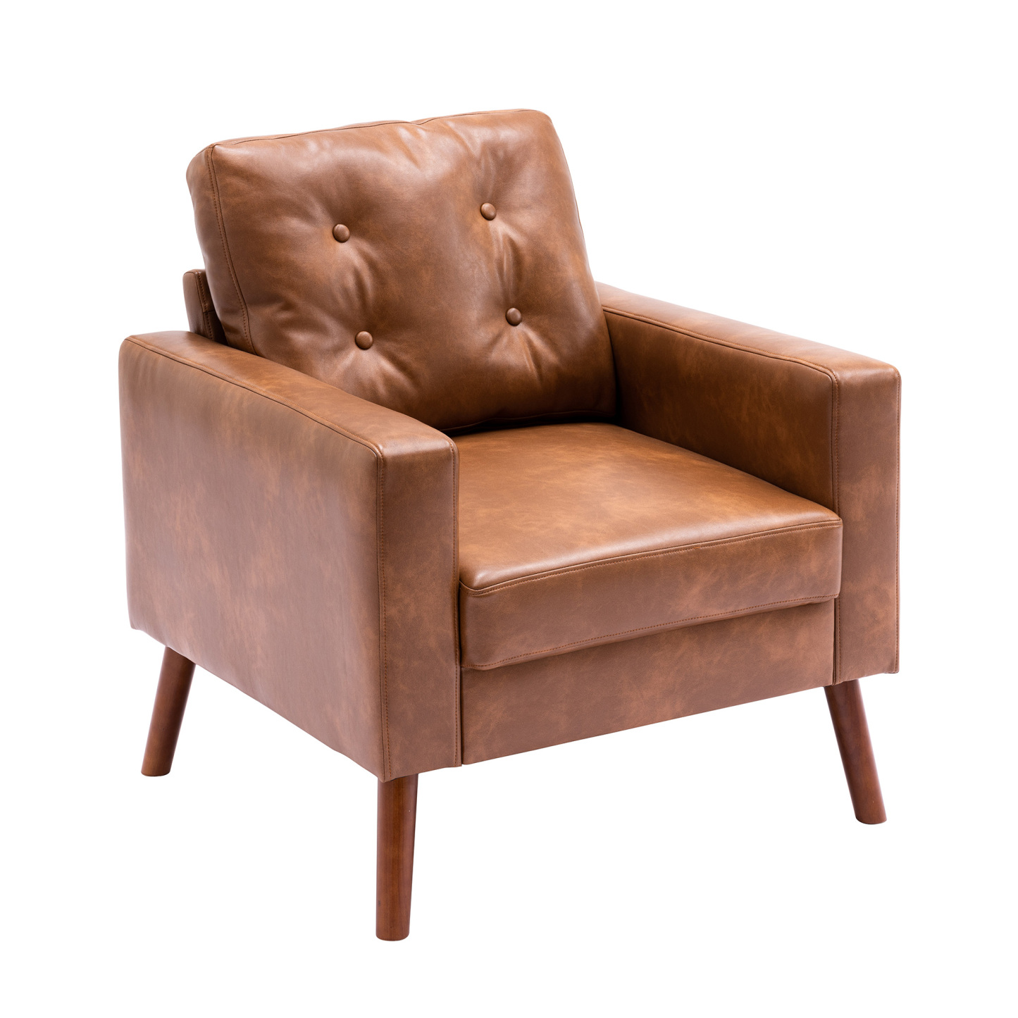 London Leather Lounge Sofa Chair