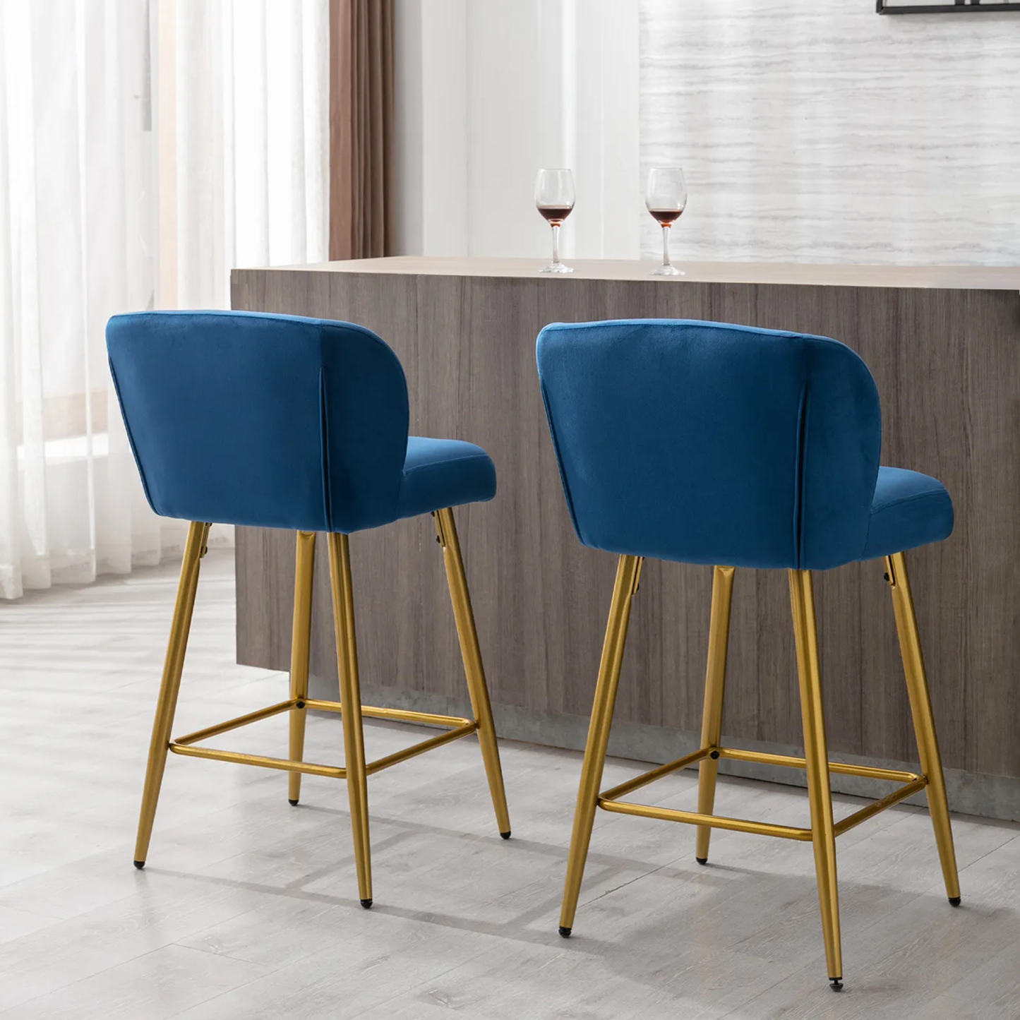 Ember Counter & Bar Stools (Set of 2)