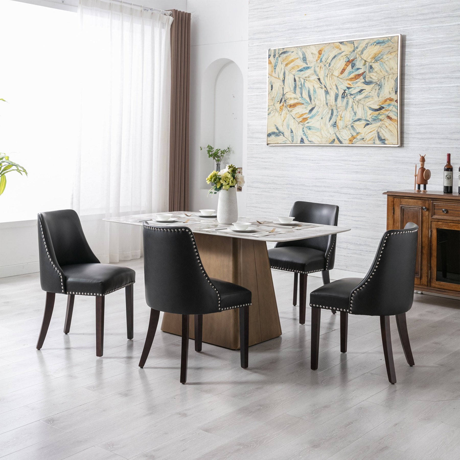 Eloise Linen Dining Chairs (Set of 2)