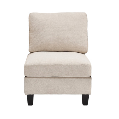 Dallas Ottoman/ Armless Chair