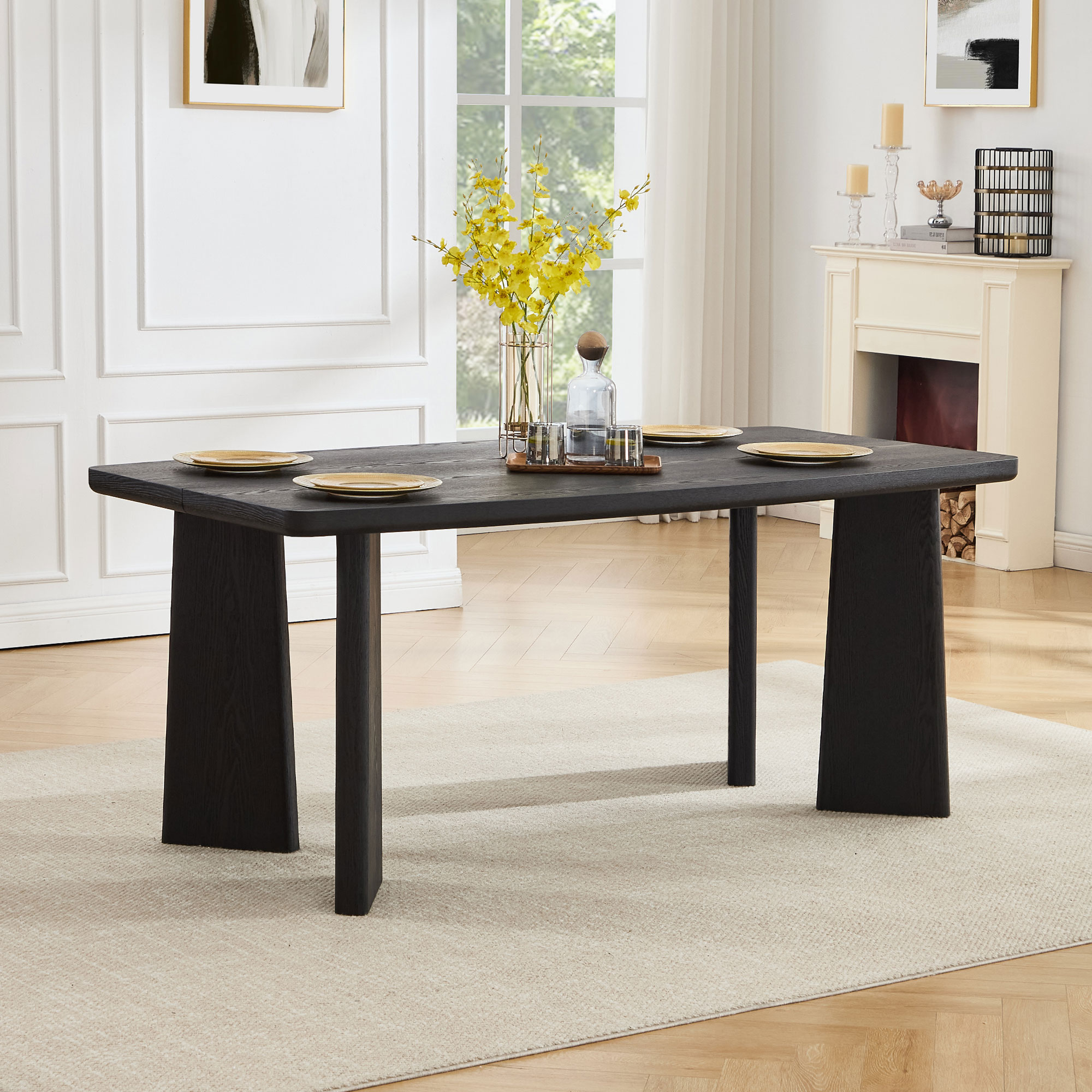 Rectangle Dining Table 71''