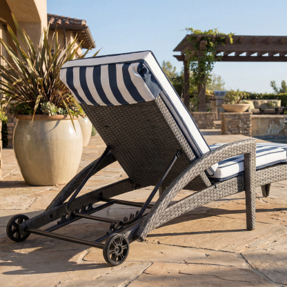Brich Outdoor Chaise Lounge (Set of 2)