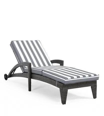 Brich Rattan Chaise Lounge (Set of 2)
