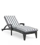 Brich Rattan Chaise Lounge (Set of 2)