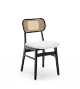 Eric Mid-Century Modern Cane Dining Chairs (Set of 2)