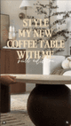 Eden 55'' Modern Coffee Table