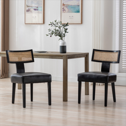 Payson Cane Dining Chairs (Set of 2)