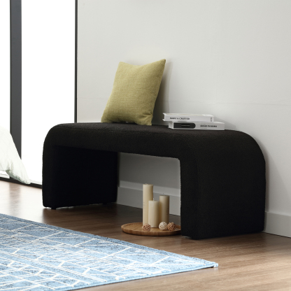 Yeelen Fuzzy Upholstery Bench