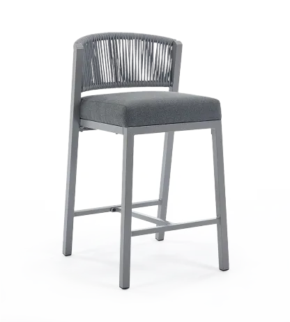 Lowel Aluminum Counter Stool (Set of 2)