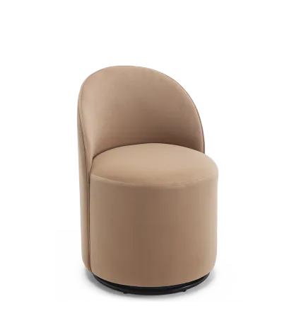 Ryan Modern Upholstered Swivel Dining Chair