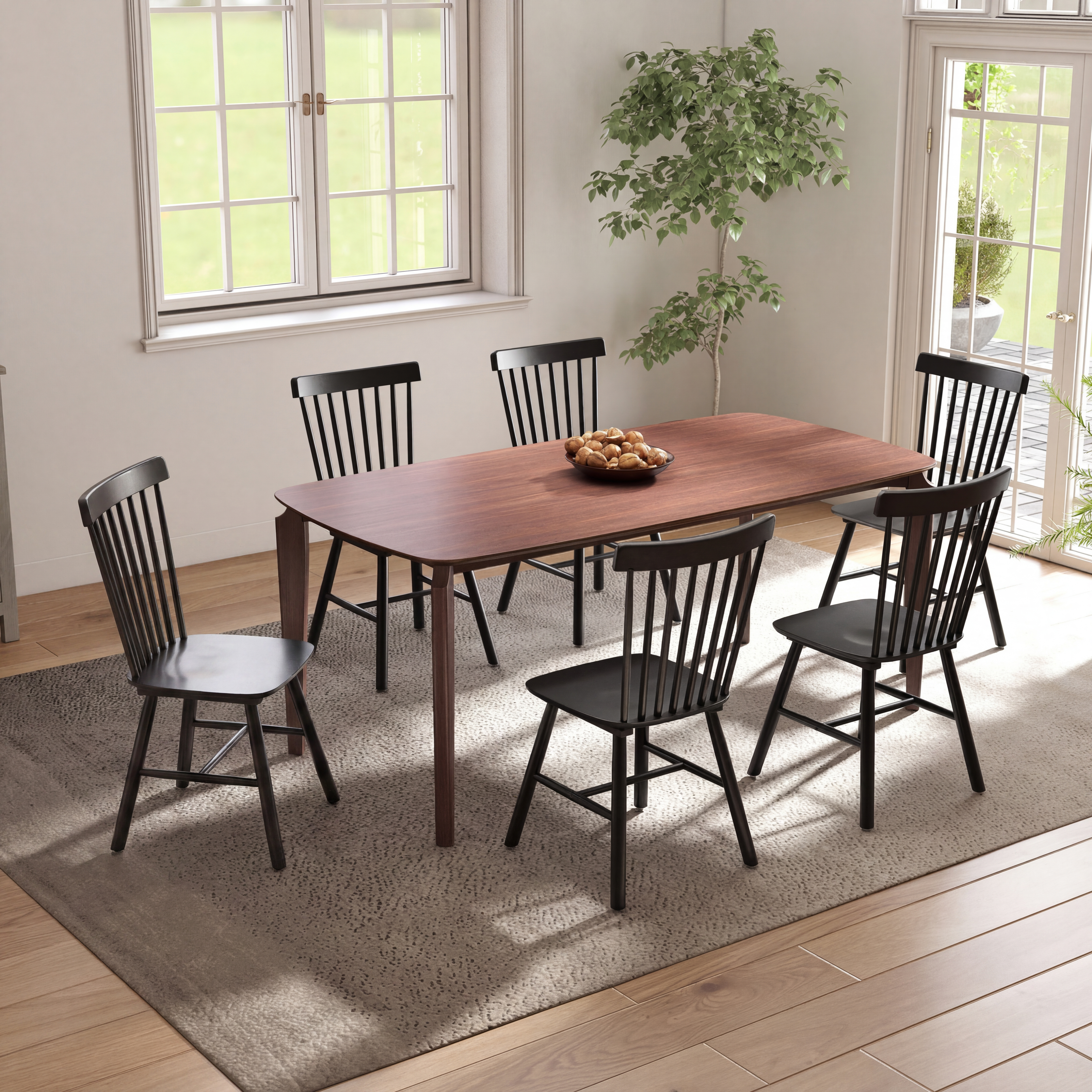 Adam 70'' Dining Table Set