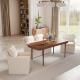 James 63'' Rectangular Dining Table Set