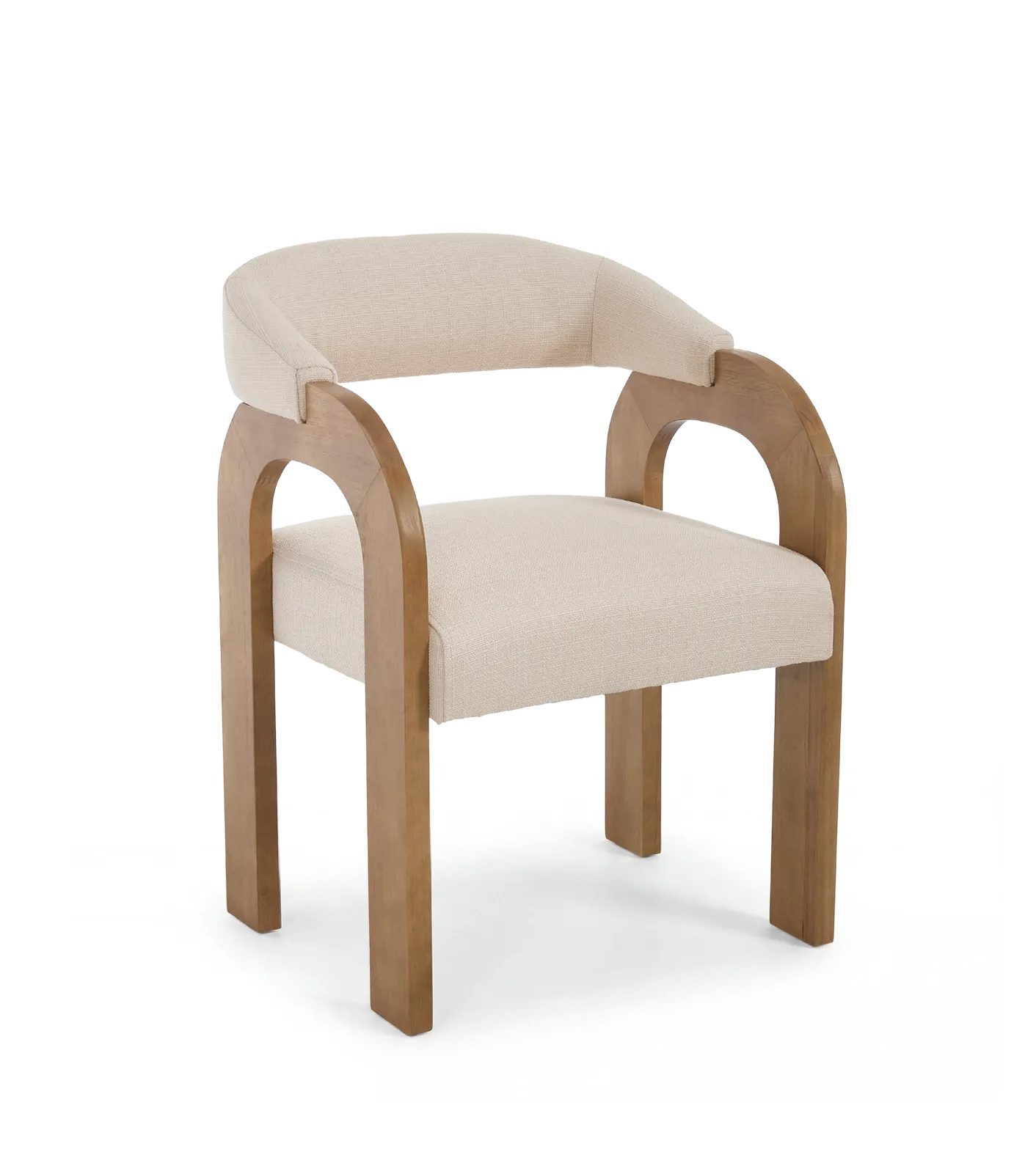 Clara Modern Upholstered Dining Chairs (Set of 2)
