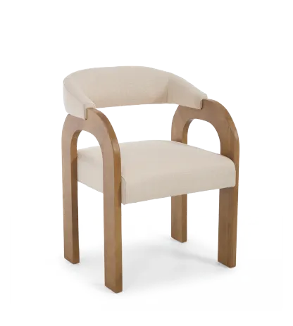 Clara Modern Upholstered Dining Chairs (Set of 2)